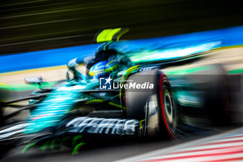 2024-07-19 - 14 Fernando Alonso, (ESP) Aramco Aston Martin Mercedes during the Hungarian GP, Budapest 18-21 July 2024 Formula 1 World championship 2024. - FORMULA 1 HUNGARIAN GRAND PRIX 2024 - PRACTICE 1 AND PRACTICE 2 - FORMULA 1 - MOTORS