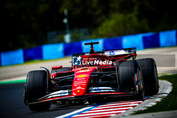 2024-07-19 - 16 Charles Leclerc, (MON) Scuderia Ferrari during the Hungarian GP, Budapest 18-21 July 2024 Formula 1 World championship 2024. - FORMULA 1 HUNGARIAN GRAND PRIX 2024 - PRACTICE 1 AND PRACTICE 2 - FORMULA 1 - MOTORS