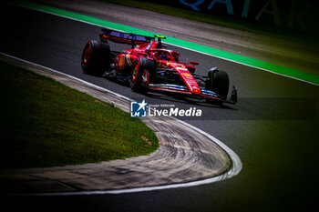 2024-07-19 - 55 Carlos Sainz, (ESP) Scuderia Ferrari during the Hungarian GP, Budapest 18-21 July 2024 Formula 1 World championship 2024. - FORMULA 1 HUNGARIAN GRAND PRIX 2024 - PRACTICE 1 AND PRACTICE 2 - FORMULA 1 - MOTORS