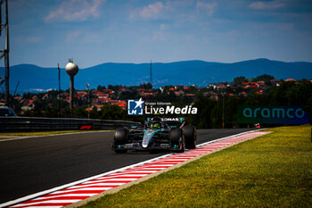 2024-07-19 - 44 Lewis Hamilton, (GRB) AMG Mercedes Ineos during the Hungarian GP, Budapest 18-21 July 2024 Formula 1 World championship 2024. - FORMULA 1 HUNGARIAN GRAND PRIX 2024 - PRACTICE 1 AND PRACTICE 2 - FORMULA 1 - MOTORS