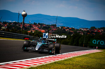 2024-07-19 - 63 George Russell, (GRB) AMG Mercedes Ineos during the Hungarian GP, Budapest 18-21 July 2024 Formula 1 World championship 2024. - FORMULA 1 HUNGARIAN GRAND PRIX 2024 - PRACTICE 1 AND PRACTICE 2 - FORMULA 1 - MOTORS