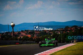 2024-07-19 - 24 Guanyu Zhou, (CHI) Stake F1 Team Kick Sauber during the Hungarian GP, Budapest 18-21 July 2024 Formula 1 World championship 2024. - FORMULA 1 HUNGARIAN GRAND PRIX 2024 - PRACTICE 1 AND PRACTICE 2 - FORMULA 1 - MOTORS