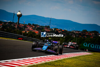 2024-07-19 - 10 Pierre Gasly, (FRA) Alpine F1 Team during the Hungarian GP, Budapest 18-21 July 2024 Formula 1 World championship 2024. - FORMULA 1 HUNGARIAN GRAND PRIX 2024 - PRACTICE 1 AND PRACTICE 2 - FORMULA 1 - MOTORS