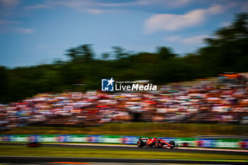 2024-07-19 - 55 Carlos Sainz, (ESP) Scuderia Ferrari during the Hungarian GP, Budapest 18-21 July 2024 Formula 1 World championship 2024. - FORMULA 1 HUNGARIAN GRAND PRIX 2024 - PRACTICE 1 AND PRACTICE 2 - FORMULA 1 - MOTORS