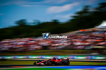 2024-07-19 - 55 Carlos Sainz, (ESP) Scuderia Ferrari during the Hungarian GP, Budapest 18-21 July 2024 Formula 1 World championship 2024. - FORMULA 1 HUNGARIAN GRAND PRIX 2024 - PRACTICE 1 AND PRACTICE 2 - FORMULA 1 - MOTORS