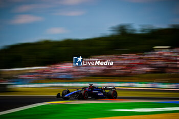 2024-07-19 - 23 Alex Albon, (GRB) Williams Mercedes during the Hungarian GP, Budapest 18-21 July 2024 Formula 1 World championship 2024. - FORMULA 1 HUNGARIAN GRAND PRIX 2024 - PRACTICE 1 AND PRACTICE 2 - FORMULA 1 - MOTORS