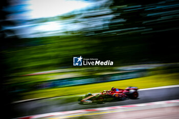 2024-07-19 - 55 Carlos Sainz, (ESP) Scuderia Ferrari during the Hungarian GP, Budapest 18-21 July 2024 Formula 1 World championship 2024. - FORMULA 1 HUNGARIAN GRAND PRIX 2024 - PRACTICE 1 AND PRACTICE 2 - FORMULA 1 - MOTORS