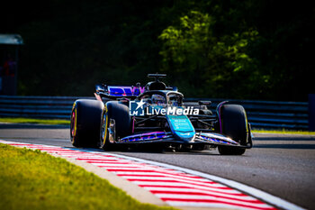 2024-07-19 - 31 Esteban Ocon, (FRA) Alpine F1 Team during the Hungarian GP, Budapest 18-21 July 2024 Formula 1 World championship 2024. - FORMULA 1 HUNGARIAN GRAND PRIX 2024 - PRACTICE 1 AND PRACTICE 2 - FORMULA 1 - MOTORS