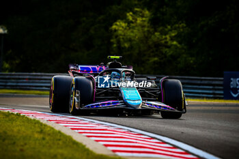 2024-07-19 - 10 Pierre Gasly, (FRA) Alpine F1 Team during the Hungarian GP, Budapest 18-21 July 2024 Formula 1 World championship 2024. - FORMULA 1 HUNGARIAN GRAND PRIX 2024 - PRACTICE 1 AND PRACTICE 2 - FORMULA 1 - MOTORS