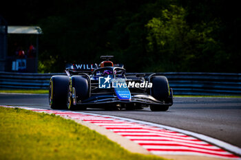 2024-07-19 - 23 Alex Albon, (GRB) Williams Mercedes during the Hungarian GP, Budapest 18-21 July 2024 Formula 1 World championship 2024. - FORMULA 1 HUNGARIAN GRAND PRIX 2024 - PRACTICE 1 AND PRACTICE 2 - FORMULA 1 - MOTORS