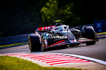 2024-07-19 - 27 Nico Hulkenberg, (GER) Haas F1 Team during the Hungarian GP, Budapest 18-21 July 2024 Formula 1 World championship 2024. - FORMULA 1 HUNGARIAN GRAND PRIX 2024 - PRACTICE 1 AND PRACTICE 2 - FORMULA 1 - MOTORS