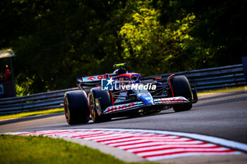 2024-07-19 - 22 Yuki Tsunoda, (JAP) Visa Cash App, Racing Bulls, Honda during the Hungarian GP, Budapest 18-21 July 2024 Formula 1 World championship 2024. - FORMULA 1 HUNGARIAN GRAND PRIX 2024 - PRACTICE 1 AND PRACTICE 2 - FORMULA 1 - MOTORS