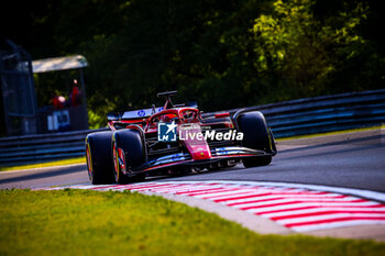 2024-07-19 - 16 Charles Leclerc, (MON) Scuderia Ferrari during the Hungarian GP, Budapest 18-21 July 2024 Formula 1 World championship 2024. - FORMULA 1 HUNGARIAN GRAND PRIX 2024 - PRACTICE 1 AND PRACTICE 2 - FORMULA 1 - MOTORS