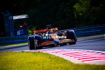 2024-07-19 - 81 Oscar Piastri, (AUS) McLaren Mercedes during the Hungarian GP, Budapest 18-21 July 2024 Formula 1 World championship 2024. - FORMULA 1 HUNGARIAN GRAND PRIX 2024 - PRACTICE 1 AND PRACTICE 2 - FORMULA 1 - MOTORS