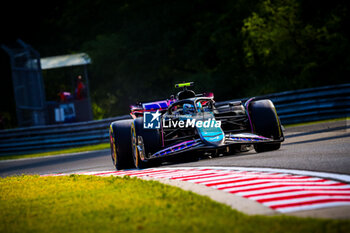 2024-07-19 - 10 Pierre Gasly, (FRA) Alpine F1 Team during the Hungarian GP, Budapest 18-21 July 2024 Formula 1 World championship 2024. - FORMULA 1 HUNGARIAN GRAND PRIX 2024 - PRACTICE 1 AND PRACTICE 2 - FORMULA 1 - MOTORS