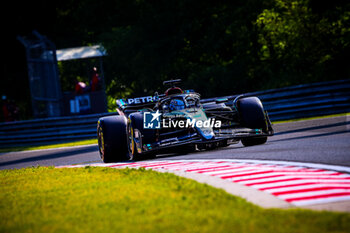 2024-07-19 - 63 George Russell, (GRB) AMG Mercedes Ineos during the Hungarian GP, Budapest 18-21 July 2024 Formula 1 World championship 2024. - FORMULA 1 HUNGARIAN GRAND PRIX 2024 - PRACTICE 1 AND PRACTICE 2 - FORMULA 1 - MOTORS