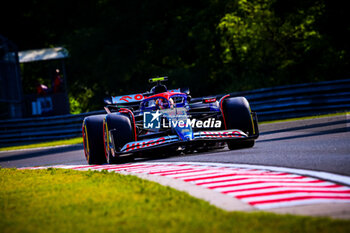 2024-07-19 - 22 Yuki Tsunoda, (JAP) Visa Cash App, Racing Bulls, Honda during the Hungarian GP, Budapest 18-21 July 2024 Formula 1 World championship 2024. - FORMULA 1 HUNGARIAN GRAND PRIX 2024 - PRACTICE 1 AND PRACTICE 2 - FORMULA 1 - MOTORS