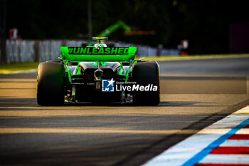 2024-07-19 - 24 Guanyu Zhou, (CHI) Stake F1 Team Kick Sauber during the Hungarian GP, Budapest 18-21 July 2024 Formula 1 World championship 2024. - FORMULA 1 HUNGARIAN GRAND PRIX 2024 - PRACTICE 1 AND PRACTICE 2 - FORMULA 1 - MOTORS