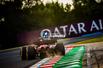 2024-07-19 - 55 Carlos Sainz, (ESP) Scuderia Ferrari during the Hungarian GP, Budapest 18-21 July 2024 Formula 1 World championship 2024. - FORMULA 1 HUNGARIAN GRAND PRIX 2024 - PRACTICE 1 AND PRACTICE 2 - FORMULA 1 - MOTORS