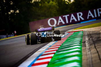 2024-07-19 - 23 Alex Albon, (GRB) Williams Mercedes during the Hungarian GP, Budapest 18-21 July 2024 Formula 1 World championship 2024. - FORMULA 1 HUNGARIAN GRAND PRIX 2024 - PRACTICE 1 AND PRACTICE 2 - FORMULA 1 - MOTORS