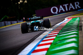 2024-07-19 - 14 Fernando Alonso, (ESP) Aramco Aston Martin Mercedes during the Hungarian GP, Budapest 18-21 July 2024 Formula 1 World championship 2024. - FORMULA 1 HUNGARIAN GRAND PRIX 2024 - PRACTICE 1 AND PRACTICE 2 - FORMULA 1 - MOTORS