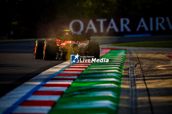 2024-07-19 - 55 Carlos Sainz, (ESP) Scuderia Ferrari during the Hungarian GP, Budapest 18-21 July 2024 Formula 1 World championship 2024. - FORMULA 1 HUNGARIAN GRAND PRIX 2024 - PRACTICE 1 AND PRACTICE 2 - FORMULA 1 - MOTORS