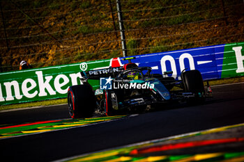 2024-07-19 - 44 Lewis Hamilton, (GRB) AMG Mercedes Ineos during the Hungarian GP, Budapest 18-21 July 2024 Formula 1 World championship 2024. - FORMULA 1 HUNGARIAN GRAND PRIX 2024 - PRACTICE 1 AND PRACTICE 2 - FORMULA 1 - MOTORS