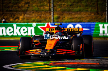 2024-07-19 - 04 Lando Norris, (GRB) McLaren Mercedes during the Hungarian GP, Budapest 18-21 July 2024 Formula 1 World championship 2024. - FORMULA 1 HUNGARIAN GRAND PRIX 2024 - PRACTICE 1 AND PRACTICE 2 - FORMULA 1 - MOTORS