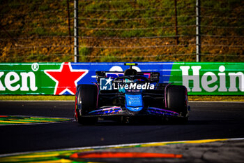 2024-07-19 - 10 Pierre Gasly, (FRA) Alpine F1 Team during the Hungarian GP, Budapest 18-21 July 2024 Formula 1 World championship 2024. - FORMULA 1 HUNGARIAN GRAND PRIX 2024 - PRACTICE 1 AND PRACTICE 2 - FORMULA 1 - MOTORS