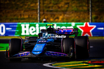 2024-07-19 - 10 Pierre Gasly, (FRA) Alpine F1 Team during the Hungarian GP, Budapest 18-21 July 2024 Formula 1 World championship 2024. - FORMULA 1 HUNGARIAN GRAND PRIX 2024 - PRACTICE 1 AND PRACTICE 2 - FORMULA 1 - MOTORS