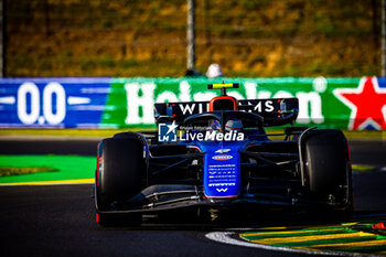 2024-07-19 - 02 Logan Sargeant, (USA) Williams Mercedes during the Hungarian GP, Budapest 18-21 July 2024 Formula 1 World championship 2024. - FORMULA 1 HUNGARIAN GRAND PRIX 2024 - PRACTICE 1 AND PRACTICE 2 - FORMULA 1 - MOTORS