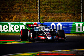 2024-07-19 - 27 Nico Hulkenberg, (GER) Haas F1 Team during the Hungarian GP, Budapest 18-21 July 2024 Formula 1 World championship 2024. - FORMULA 1 HUNGARIAN GRAND PRIX 2024 - PRACTICE 1 AND PRACTICE 2 - FORMULA 1 - MOTORS