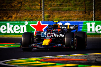 2024-07-19 - 11 Sergio Perez, (MEX) Oracle Red Bull Racing, Honda during the Hungarian GP, Budapest 18-21 July 2024 Formula 1 World championship 2024. - FORMULA 1 HUNGARIAN GRAND PRIX 2024 - PRACTICE 1 AND PRACTICE 2 - FORMULA 1 - MOTORS