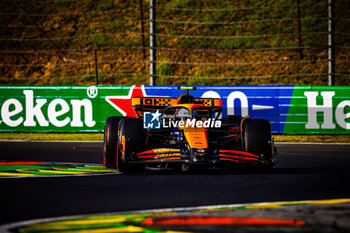 2024-07-19 - 04 Lando Norris, (GRB) McLaren Mercedes during the Hungarian GP, Budapest 18-21 July 2024 Formula 1 World championship 2024. - FORMULA 1 HUNGARIAN GRAND PRIX 2024 - PRACTICE 1 AND PRACTICE 2 - FORMULA 1 - MOTORS