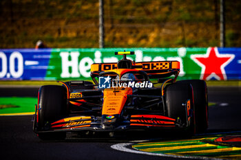 2024-07-19 - 04 Lando Norris, (GRB) McLaren Mercedes during the Hungarian GP, Budapest 18-21 July 2024 Formula 1 World championship 2024. - FORMULA 1 HUNGARIAN GRAND PRIX 2024 - PRACTICE 1 AND PRACTICE 2 - FORMULA 1 - MOTORS