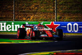 2024-07-19 - 55 Carlos Sainz, (ESP) Scuderia Ferrari during the Hungarian GP, Budapest 18-21 July 2024 Formula 1 World championship 2024. - FORMULA 1 HUNGARIAN GRAND PRIX 2024 - PRACTICE 1 AND PRACTICE 2 - FORMULA 1 - MOTORS