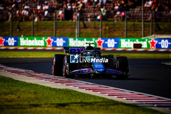 2024-07-19 - 10 Pierre Gasly, (FRA) Alpine F1 Team during the Hungarian GP, Budapest 18-21 July 2024 Formula 1 World championship 2024. - FORMULA 1 HUNGARIAN GRAND PRIX 2024 - PRACTICE 1 AND PRACTICE 2 - FORMULA 1 - MOTORS