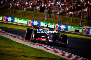 2024-07-19 - 27 Nico Hulkenberg, (GER) Haas F1 Team during the Hungarian GP, Budapest 18-21 July 2024 Formula 1 World championship 2024. - FORMULA 1 HUNGARIAN GRAND PRIX 2024 - PRACTICE 1 AND PRACTICE 2 - FORMULA 1 - MOTORS