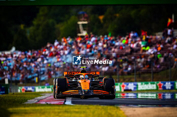 2024-07-19 - 04 Lando Norris, (GRB) McLaren Mercedes during the Hungarian GP, Budapest 18-21 July 2024 Formula 1 World championship 2024. - FORMULA 1 HUNGARIAN GRAND PRIX 2024 - PRACTICE 1 AND PRACTICE 2 - FORMULA 1 - MOTORS