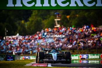 2024-07-19 - 63 George Russell, (GRB) AMG Mercedes Ineos during the Hungarian GP, Budapest 18-21 July 2024 Formula 1 World championship 2024. - FORMULA 1 HUNGARIAN GRAND PRIX 2024 - PRACTICE 1 AND PRACTICE 2 - FORMULA 1 - MOTORS