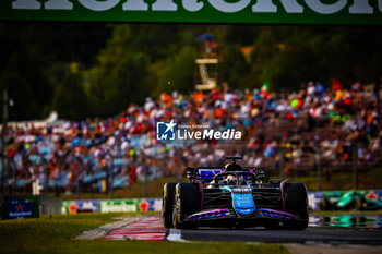 2024-07-19 - 31 Esteban Ocon, (FRA) Alpine F1 Team during the Hungarian GP, Budapest 18-21 July 2024 Formula 1 World championship 2024. - FORMULA 1 HUNGARIAN GRAND PRIX 2024 - PRACTICE 1 AND PRACTICE 2 - FORMULA 1 - MOTORS