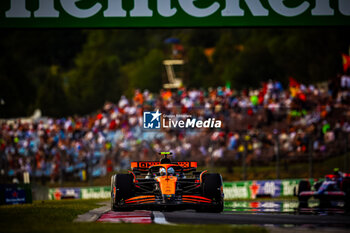 2024-07-19 - 04 Lando Norris, (GRB) McLaren Mercedes during the Hungarian GP, Budapest 18-21 July 2024 Formula 1 World championship 2024. - FORMULA 1 HUNGARIAN GRAND PRIX 2024 - PRACTICE 1 AND PRACTICE 2 - FORMULA 1 - MOTORS