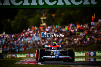 2024-07-19 - 22 Yuki Tsunoda, (JAP) Visa Cash App, Racing Bulls, Honda during the Hungarian GP, Budapest 18-21 July 2024 Formula 1 World championship 2024. - FORMULA 1 HUNGARIAN GRAND PRIX 2024 - PRACTICE 1 AND PRACTICE 2 - FORMULA 1 - MOTORS