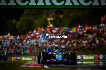 2024-07-19 - 10 Pierre Gasly, (FRA) Alpine F1 Team during the Hungarian GP, Budapest 18-21 July 2024 Formula 1 World championship 2024. - FORMULA 1 HUNGARIAN GRAND PRIX 2024 - PRACTICE 1 AND PRACTICE 2 - FORMULA 1 - MOTORS