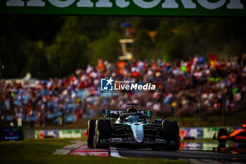 2024-07-19 - 63 George Russell, (GRB) AMG Mercedes Ineos during the Hungarian GP, Budapest 18-21 July 2024 Formula 1 World championship 2024. - FORMULA 1 HUNGARIAN GRAND PRIX 2024 - PRACTICE 1 AND PRACTICE 2 - FORMULA 1 - MOTORS