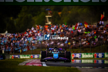 2024-07-19 - 31 Esteban Ocon, (FRA) Alpine F1 Team during the Hungarian GP, Budapest 18-21 July 2024 Formula 1 World championship 2024. - FORMULA 1 HUNGARIAN GRAND PRIX 2024 - PRACTICE 1 AND PRACTICE 2 - FORMULA 1 - MOTORS