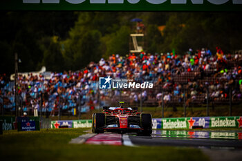 2024-07-19 - 55 Carlos Sainz, (ESP) Scuderia Ferrari during the Hungarian GP, Budapest 18-21 July 2024 Formula 1 World championship 2024. - FORMULA 1 HUNGARIAN GRAND PRIX 2024 - PRACTICE 1 AND PRACTICE 2 - FORMULA 1 - MOTORS