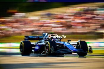 2024-07-19 - 02 Logan Sargeant, (USA) Williams Mercedes during the Hungarian GP, Budapest 18-21 July 2024 Formula 1 World championship 2024. - FORMULA 1 HUNGARIAN GRAND PRIX 2024 - PRACTICE 1 AND PRACTICE 2 - FORMULA 1 - MOTORS