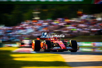 2024-07-19 - 55 Carlos Sainz, (ESP) Scuderia Ferrari during the Hungarian GP, Budapest 18-21 July 2024 Formula 1 World championship 2024. - FORMULA 1 HUNGARIAN GRAND PRIX 2024 - PRACTICE 1 AND PRACTICE 2 - FORMULA 1 - MOTORS