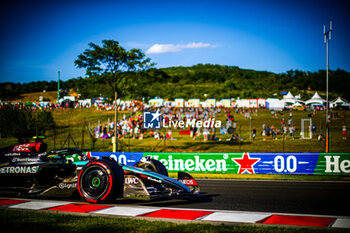 2024-07-19 - 44 Lewis Hamilton, (GRB) AMG Mercedes Ineos during the Hungarian GP, Budapest 18-21 July 2024 Formula 1 World championship 2024. - FORMULA 1 HUNGARIAN GRAND PRIX 2024 - PRACTICE 1 AND PRACTICE 2 - FORMULA 1 - MOTORS